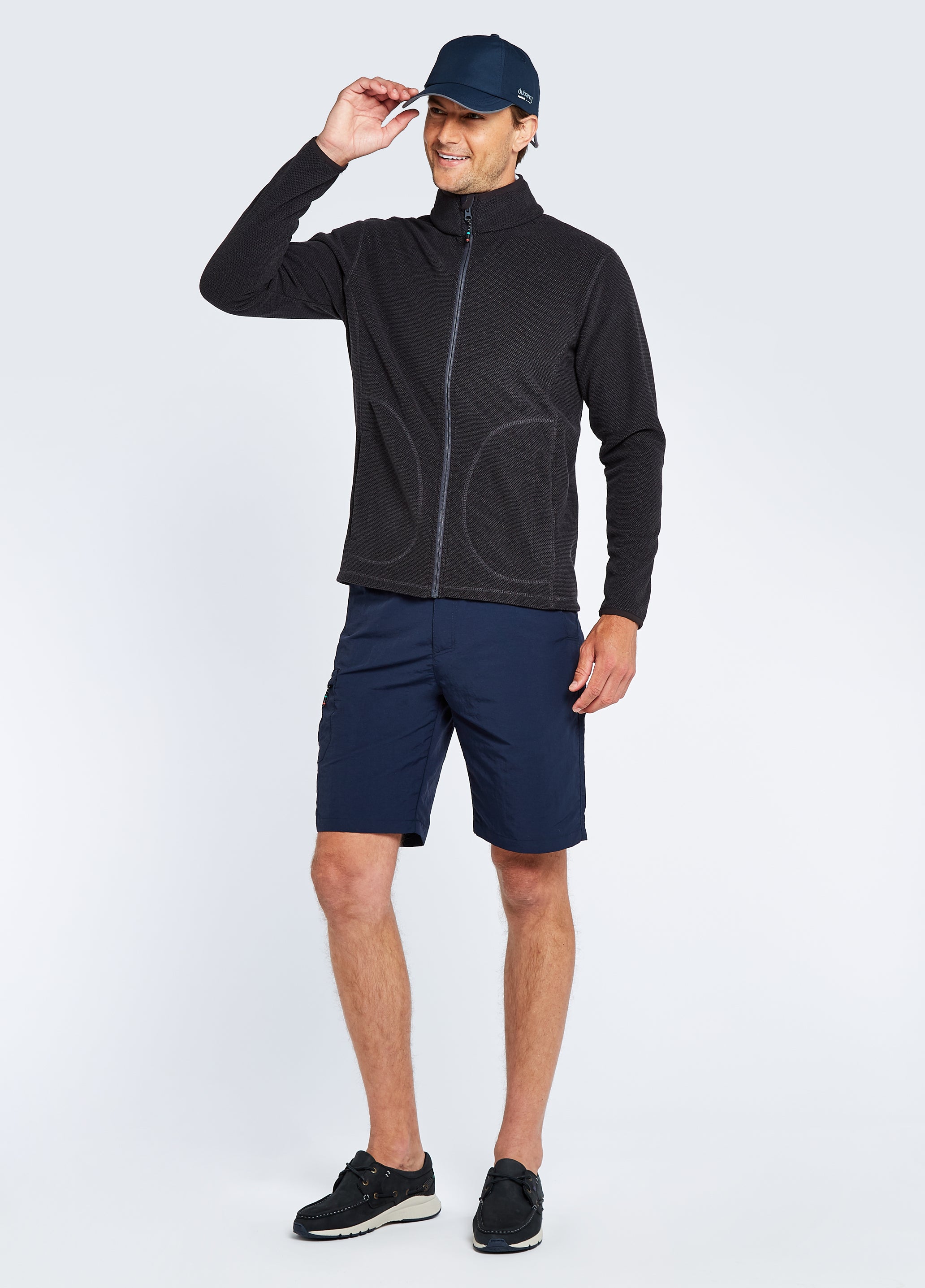 Mustique Men's Full-zip Fleece - Graphite