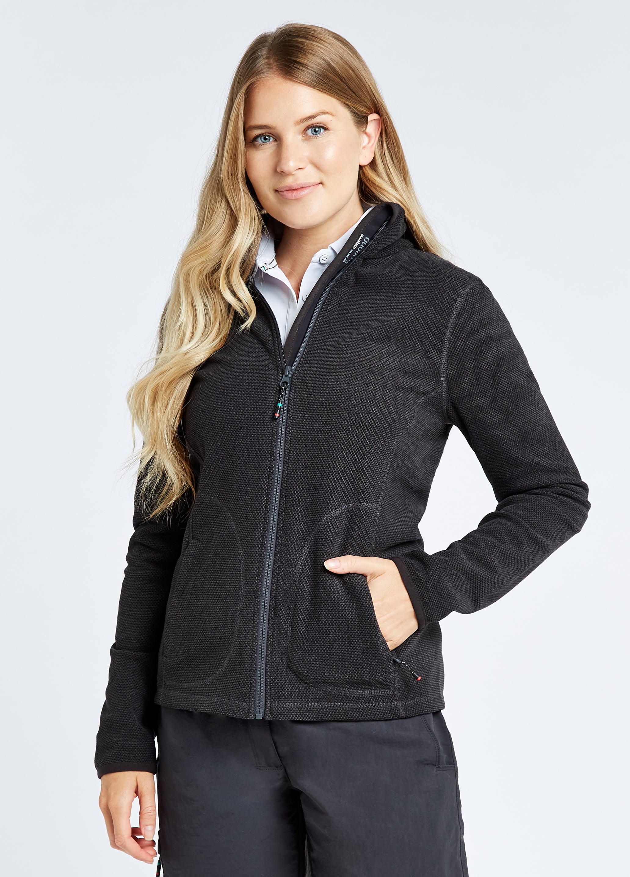 Sicily Women's Full-zip fleece - Graphite