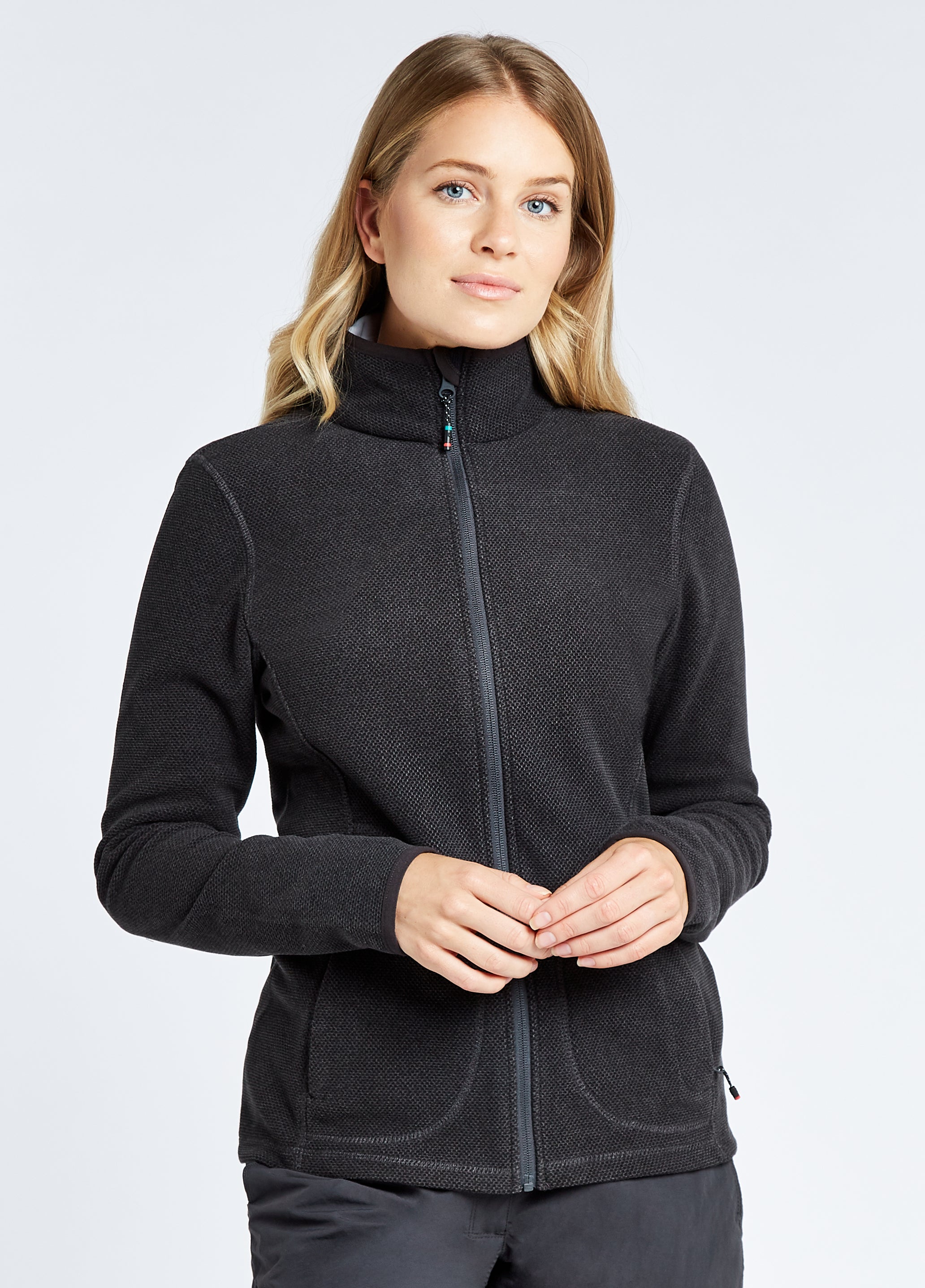 Sicily Women's Full-zip fleece - Graphite