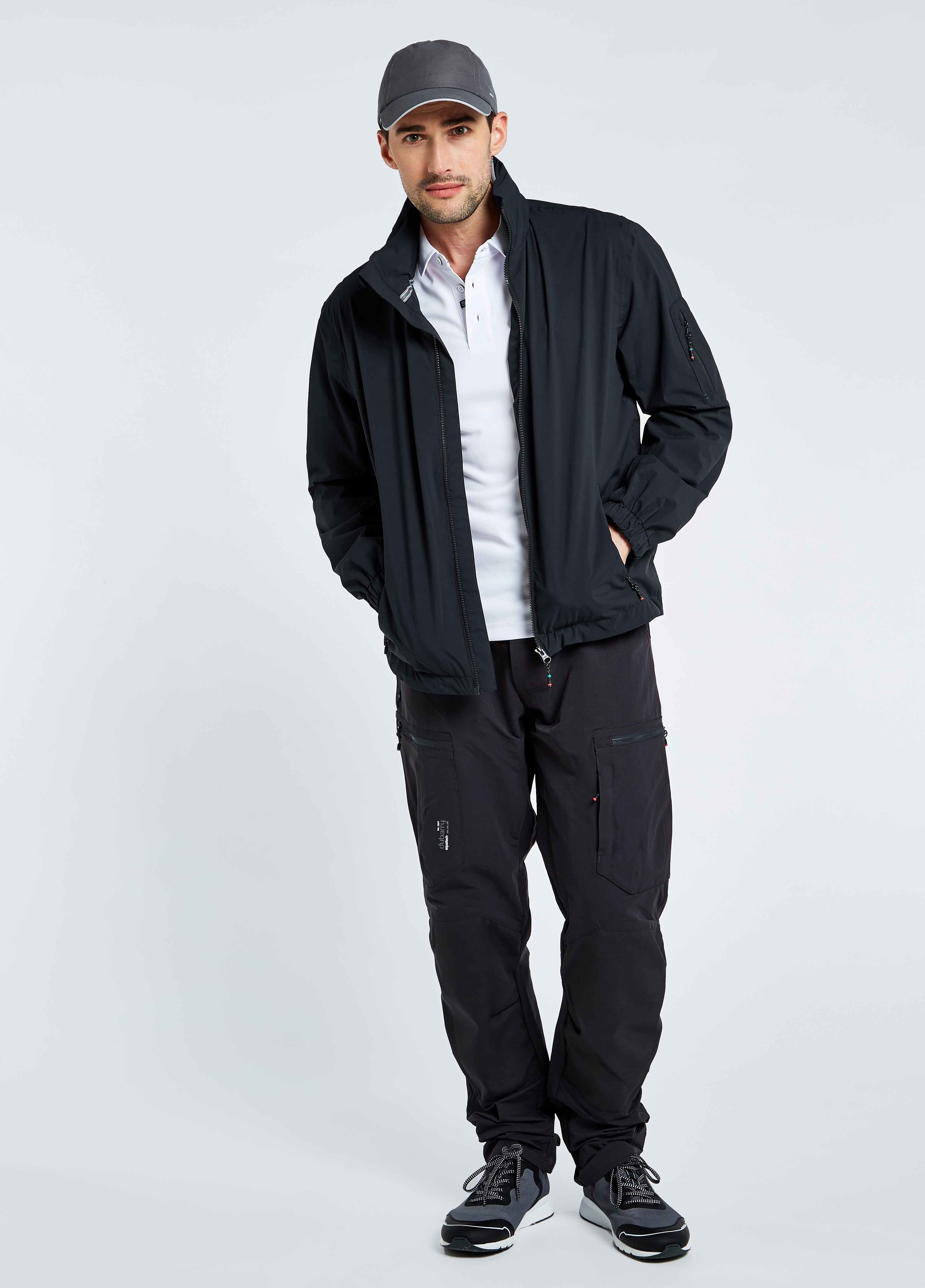 Croatia Men's Crew Jacket - Graphite