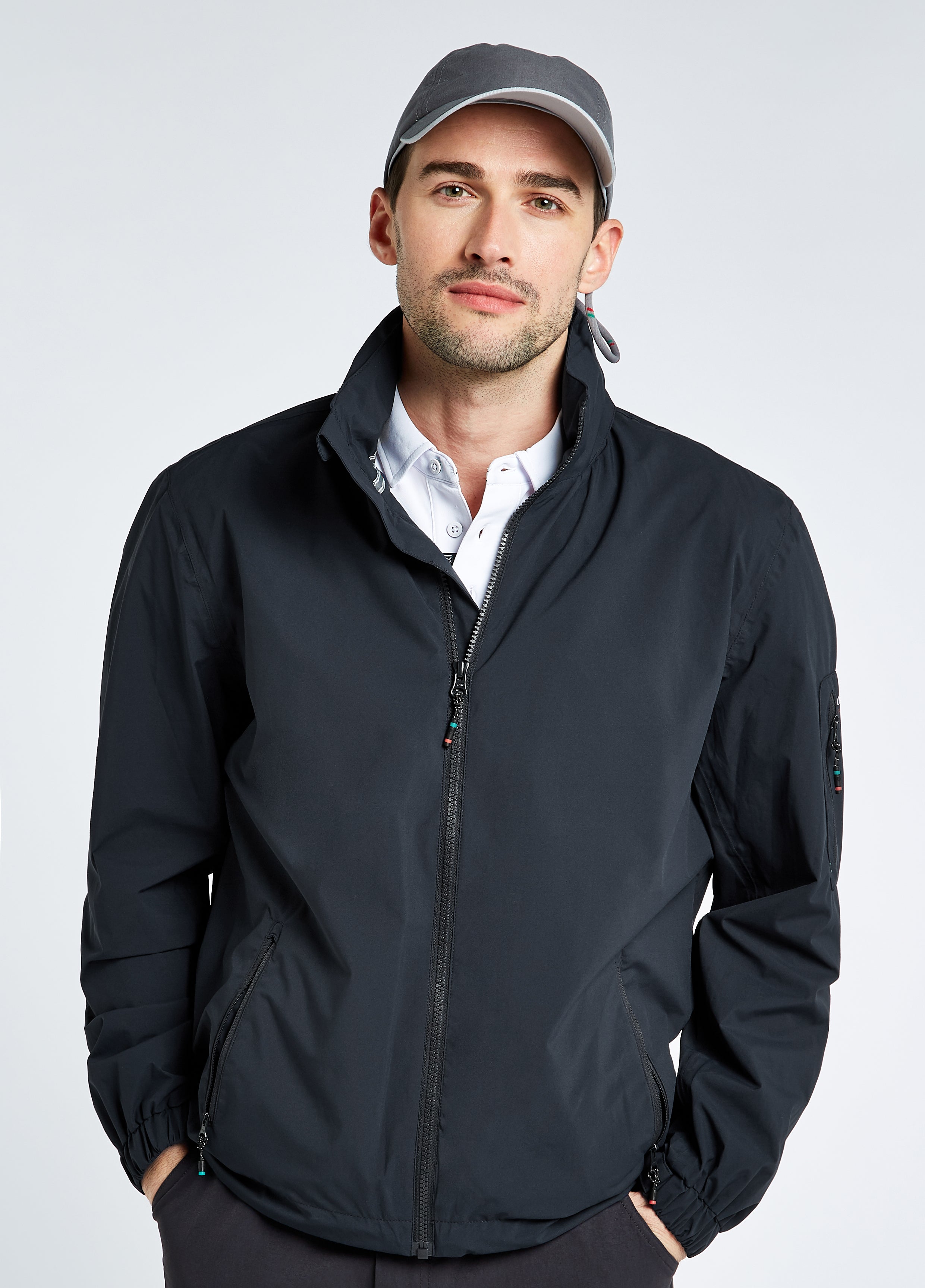 Croatia Men's Crew Jacket - Graphite