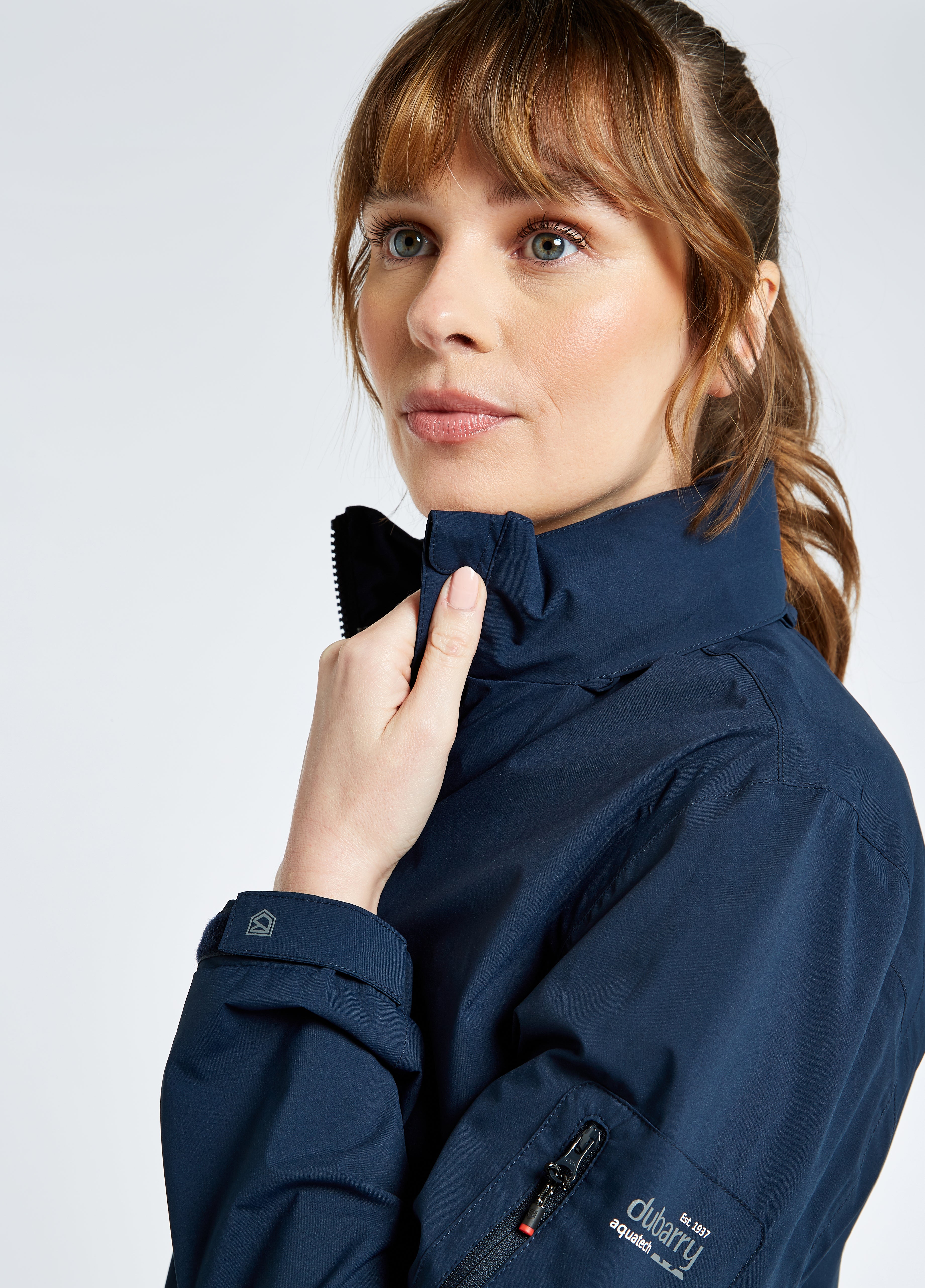 Livorno Women's Crew Jacket - Navy