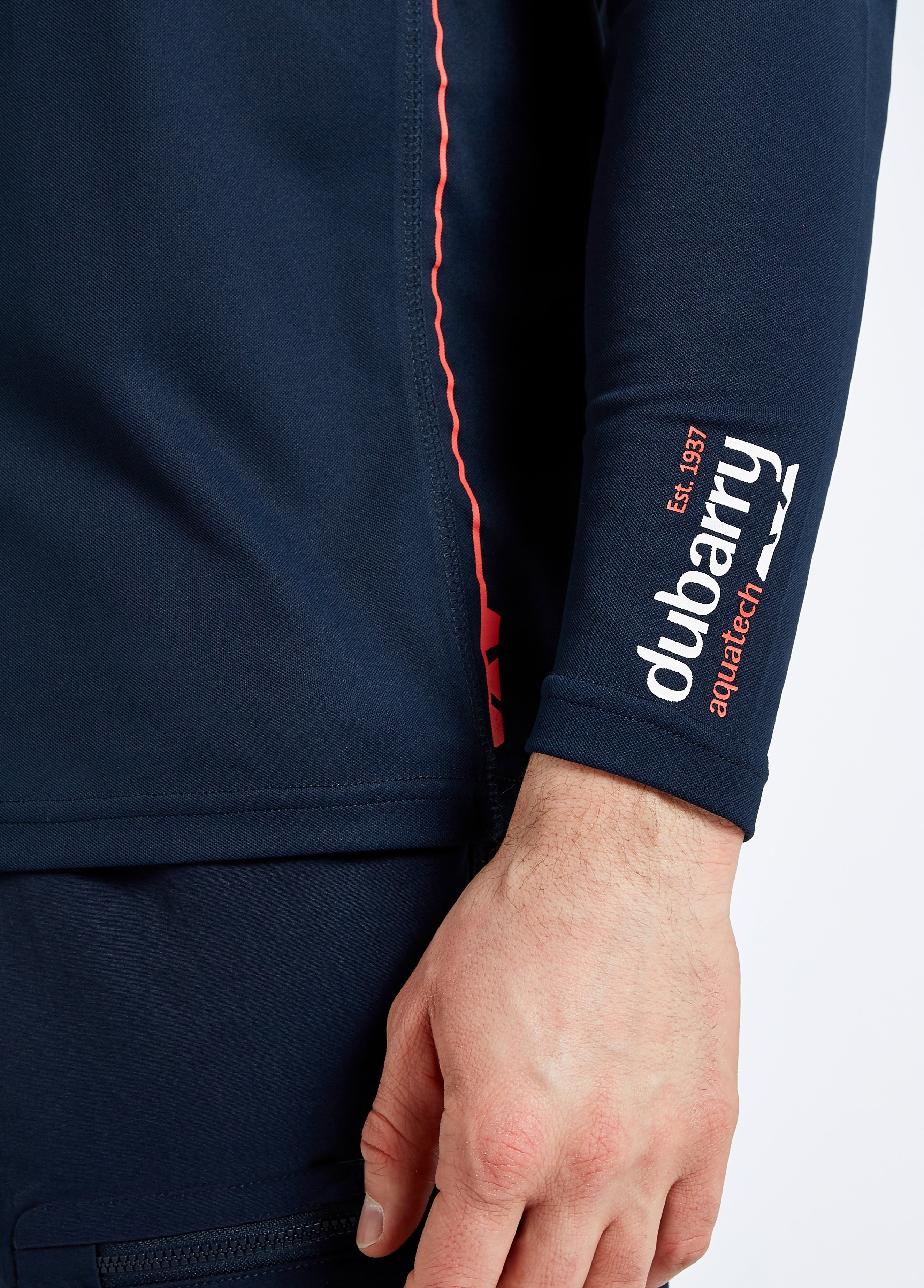 Ancona Men's Long-sleeved Tee - Navy