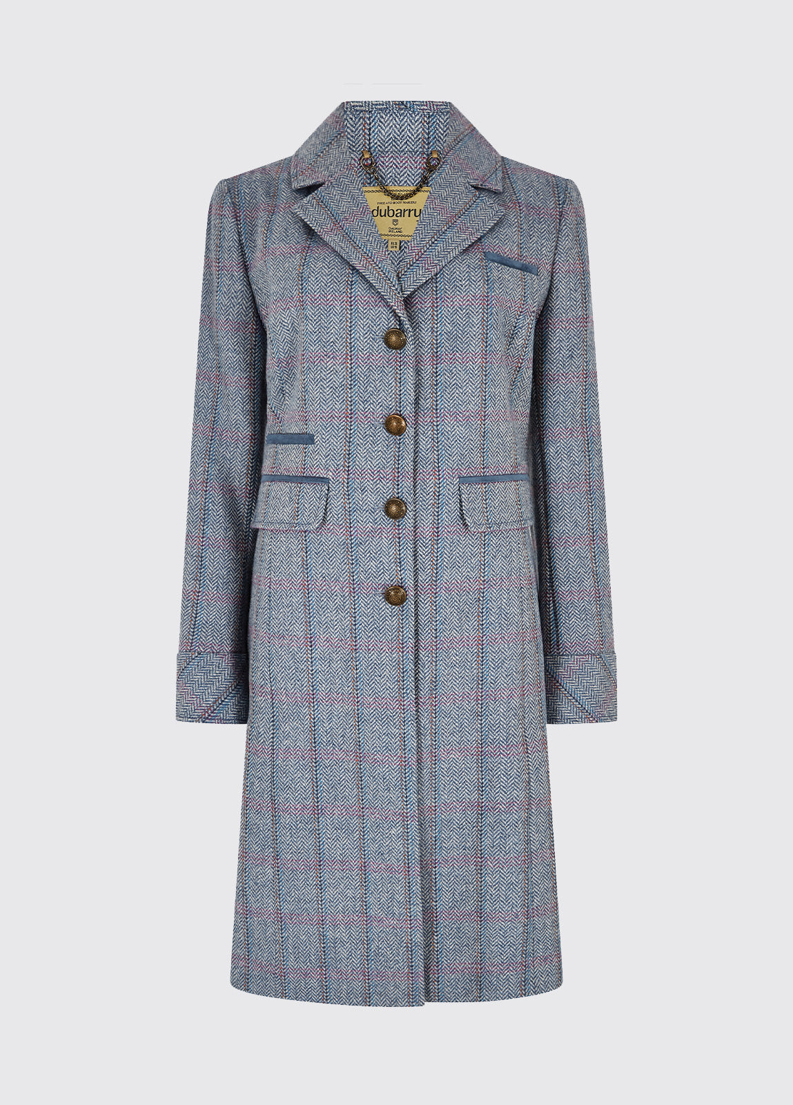 Blackthorn Wool Coat - Denim Haze