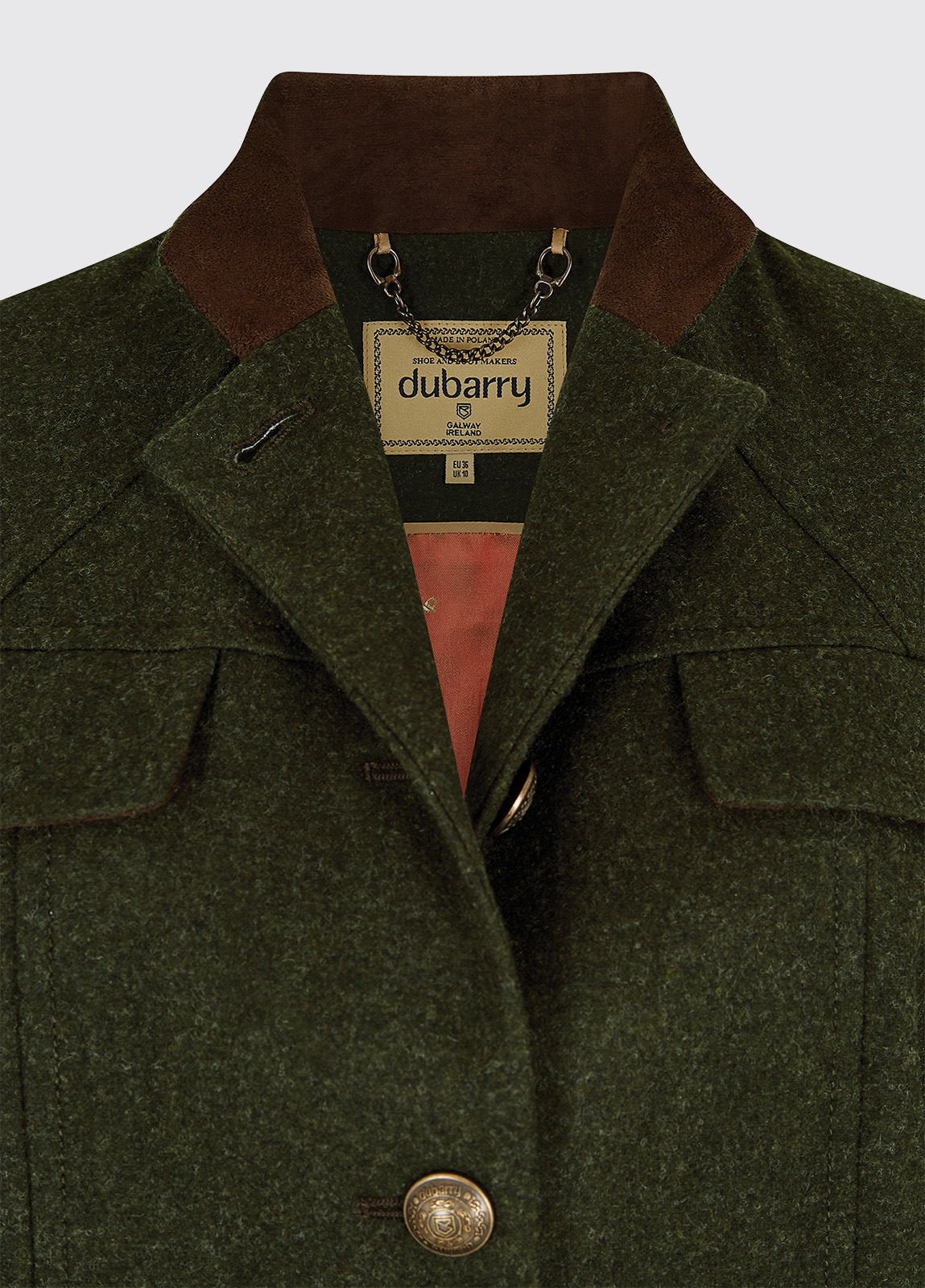 Coolepark Tweed Coat - Loden