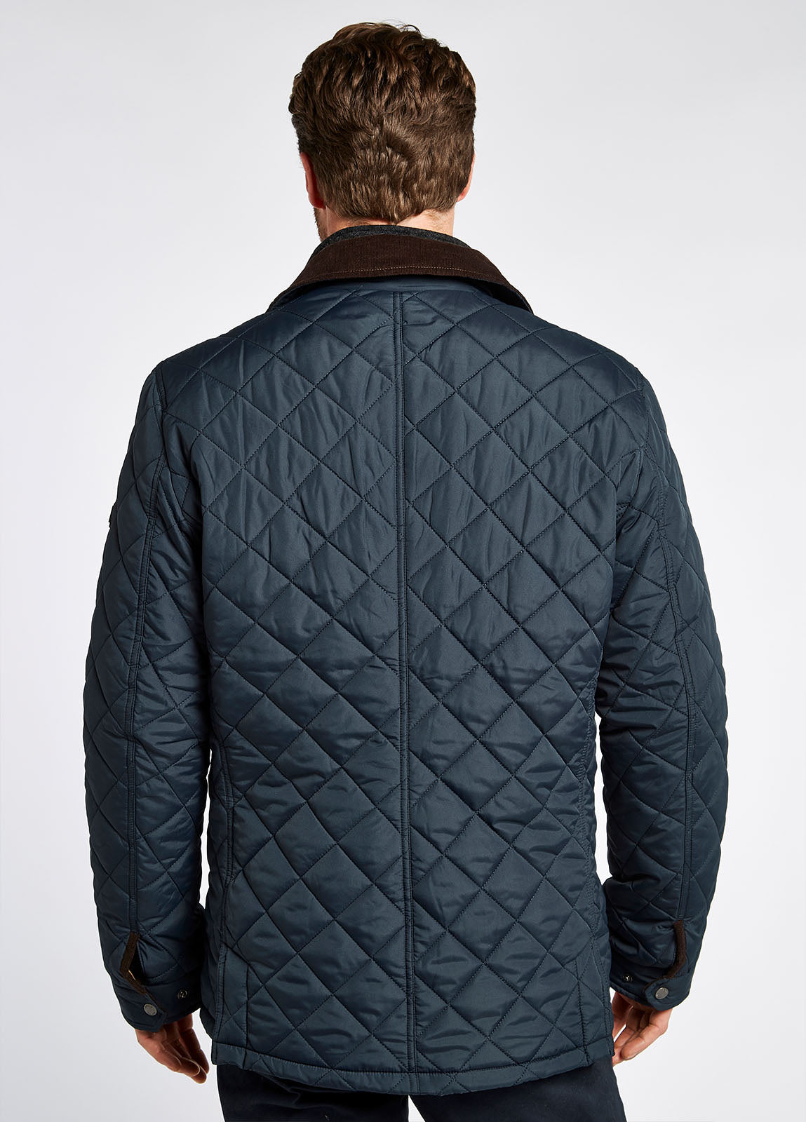 Mountusher Quilted Jacket - Navy
