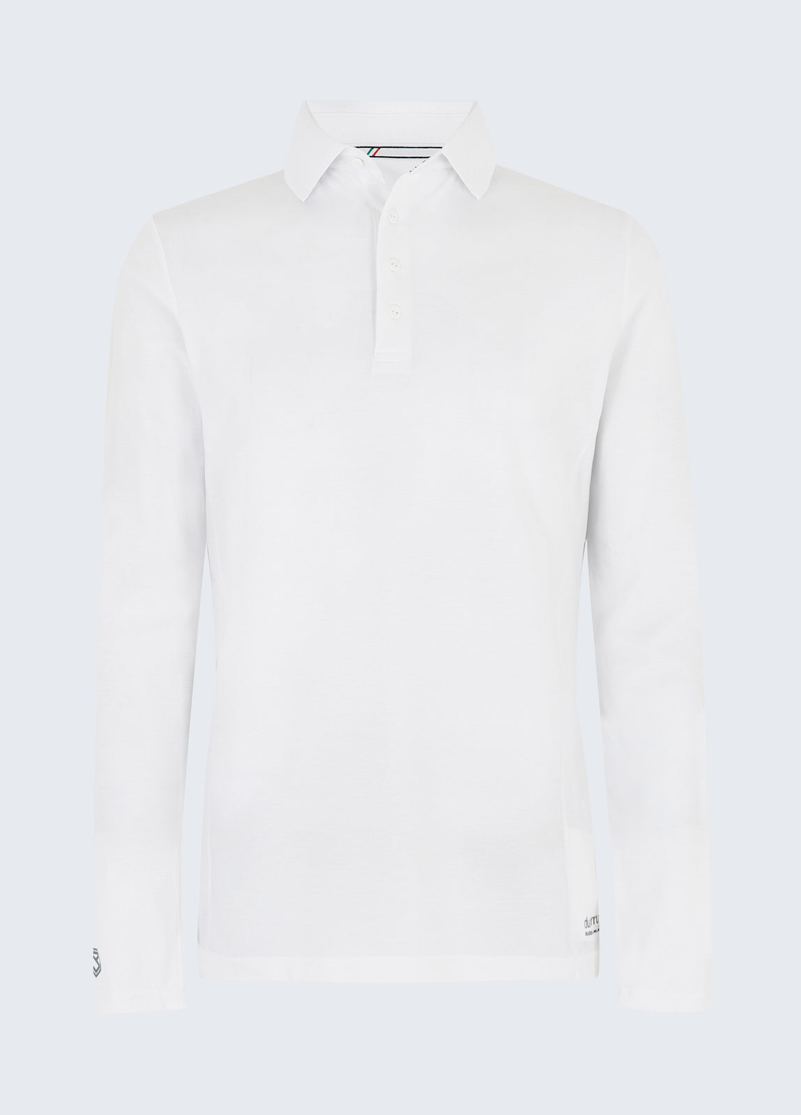 Freshford Unisex Long-sleeved Polo - White