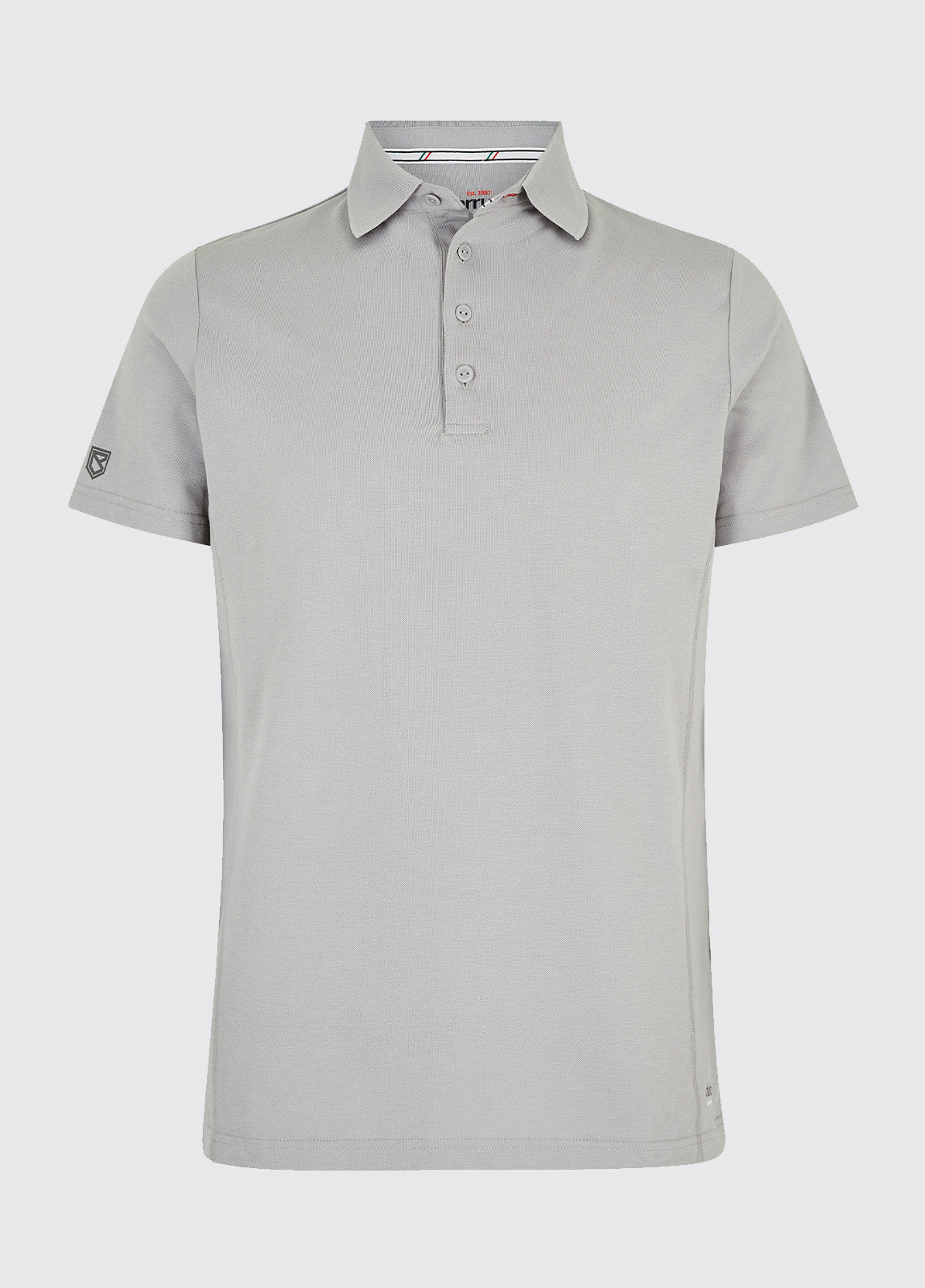 Sorrento Short-sleeved Polo - Platinum