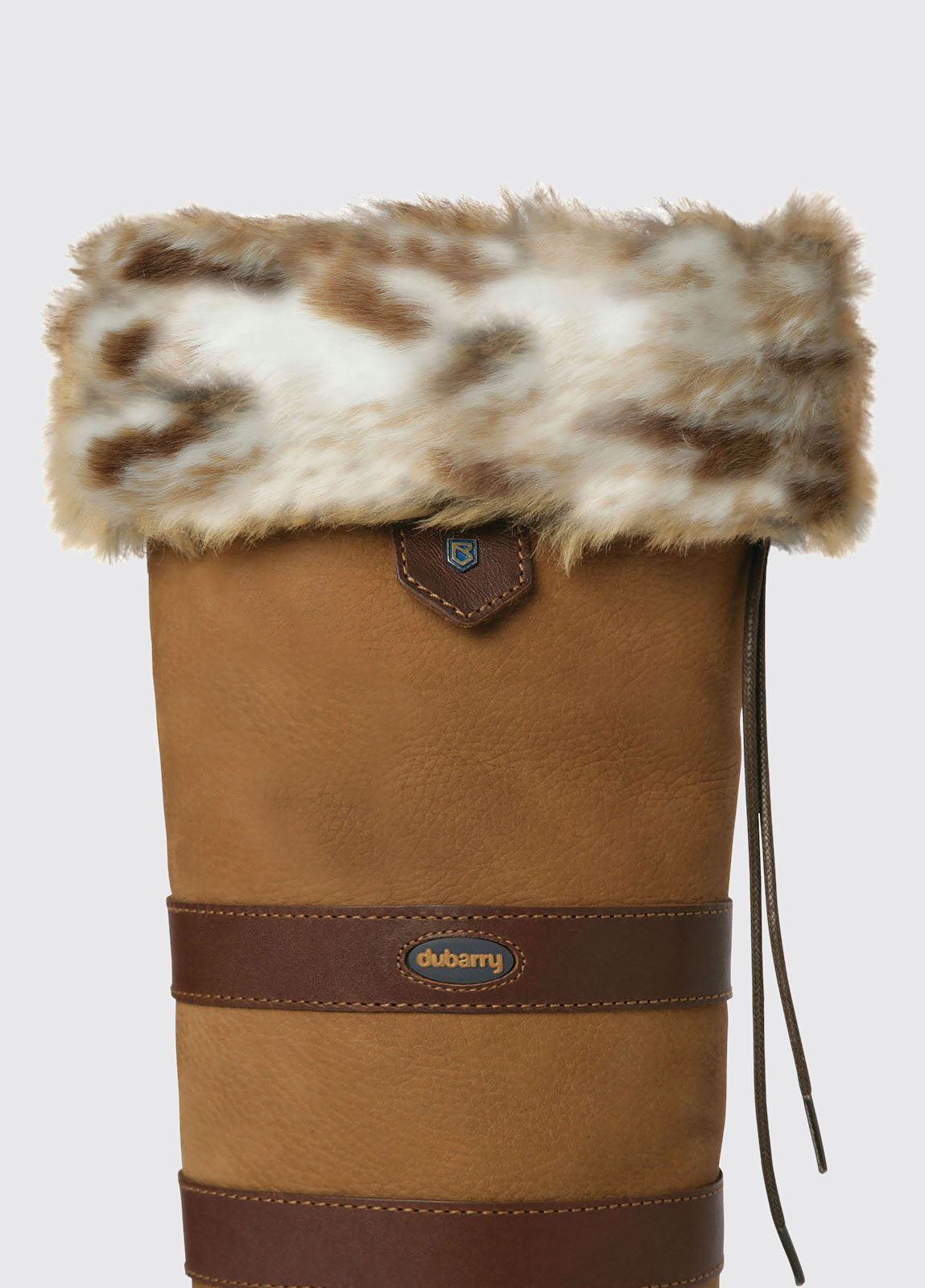 Dubarry of Ireland Faux Fur Boot Liners in Lynx