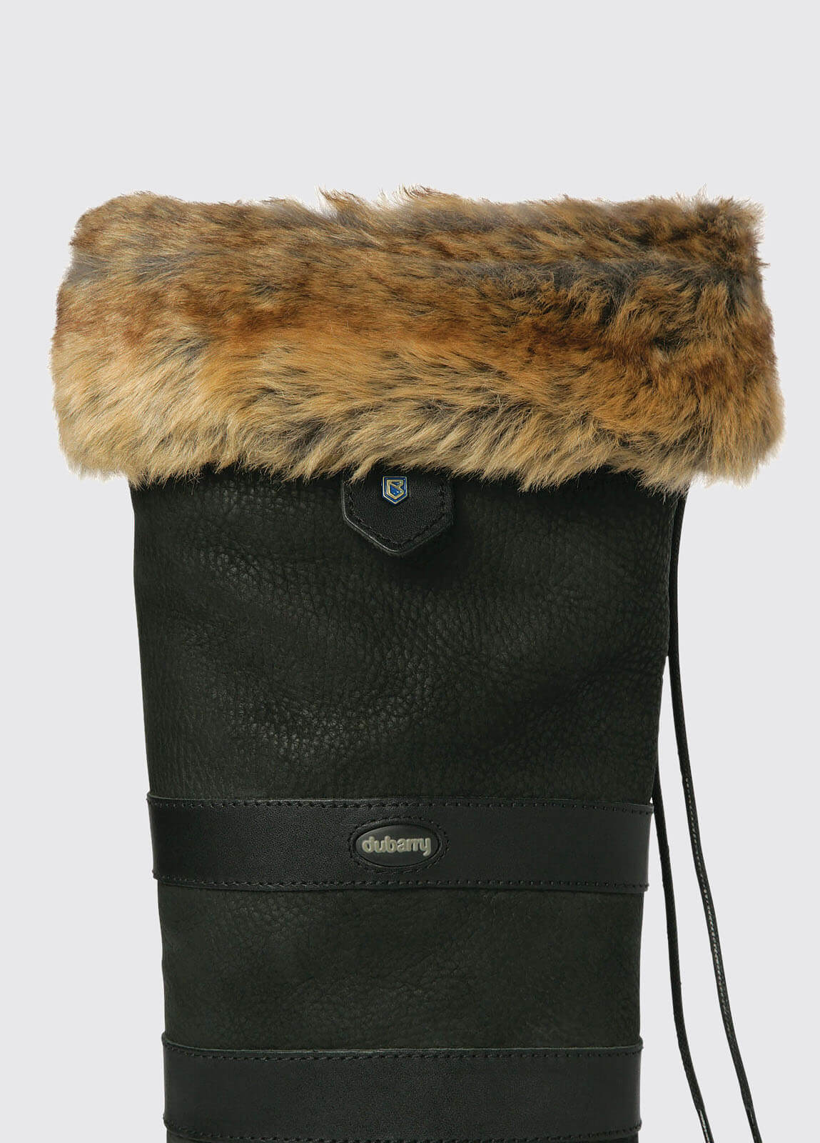 Dubarry of Ireland Faux Fur Boot Liners in Chinchilla