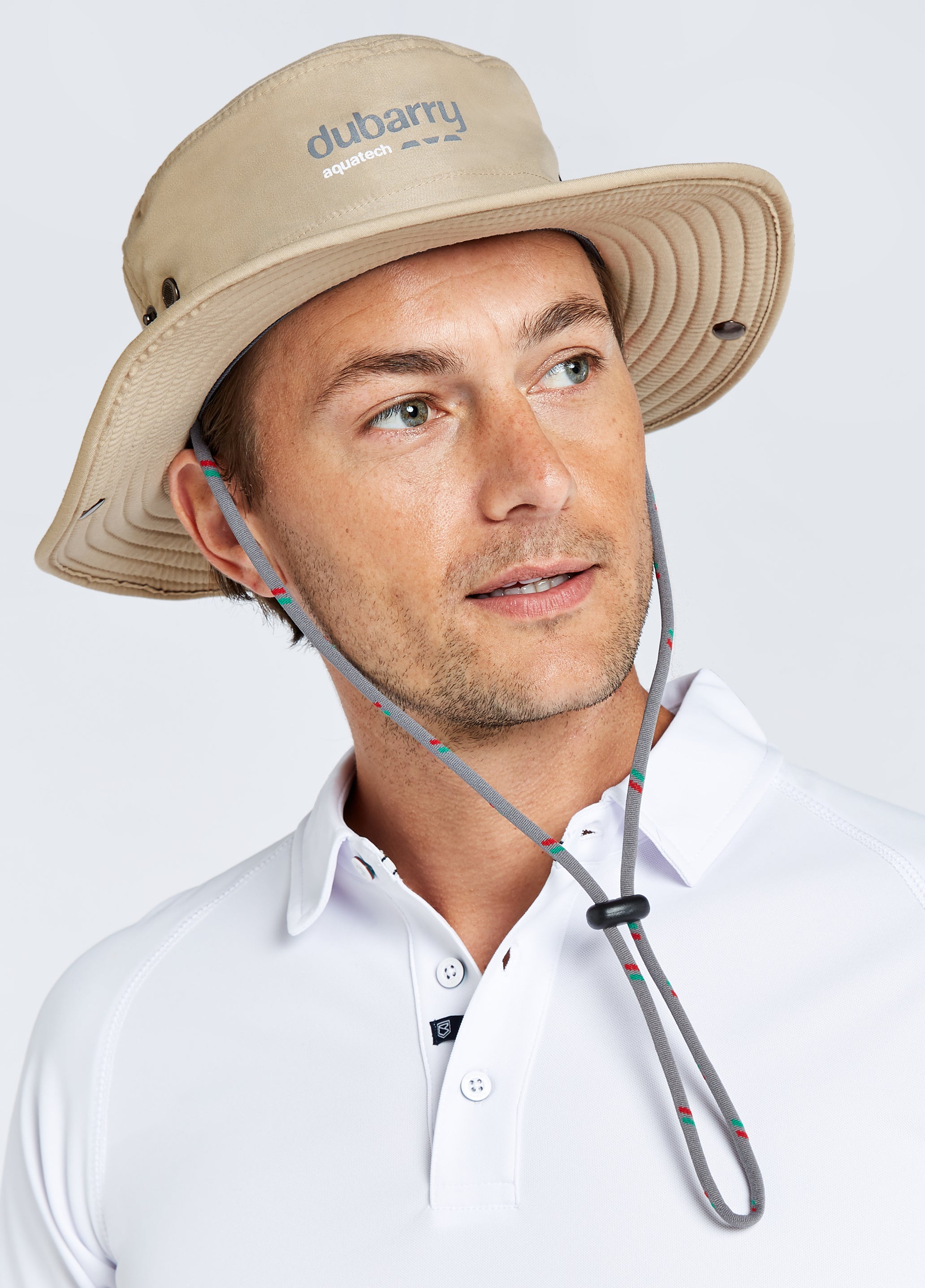 Genoa Brimmed Sun Hat - Stone