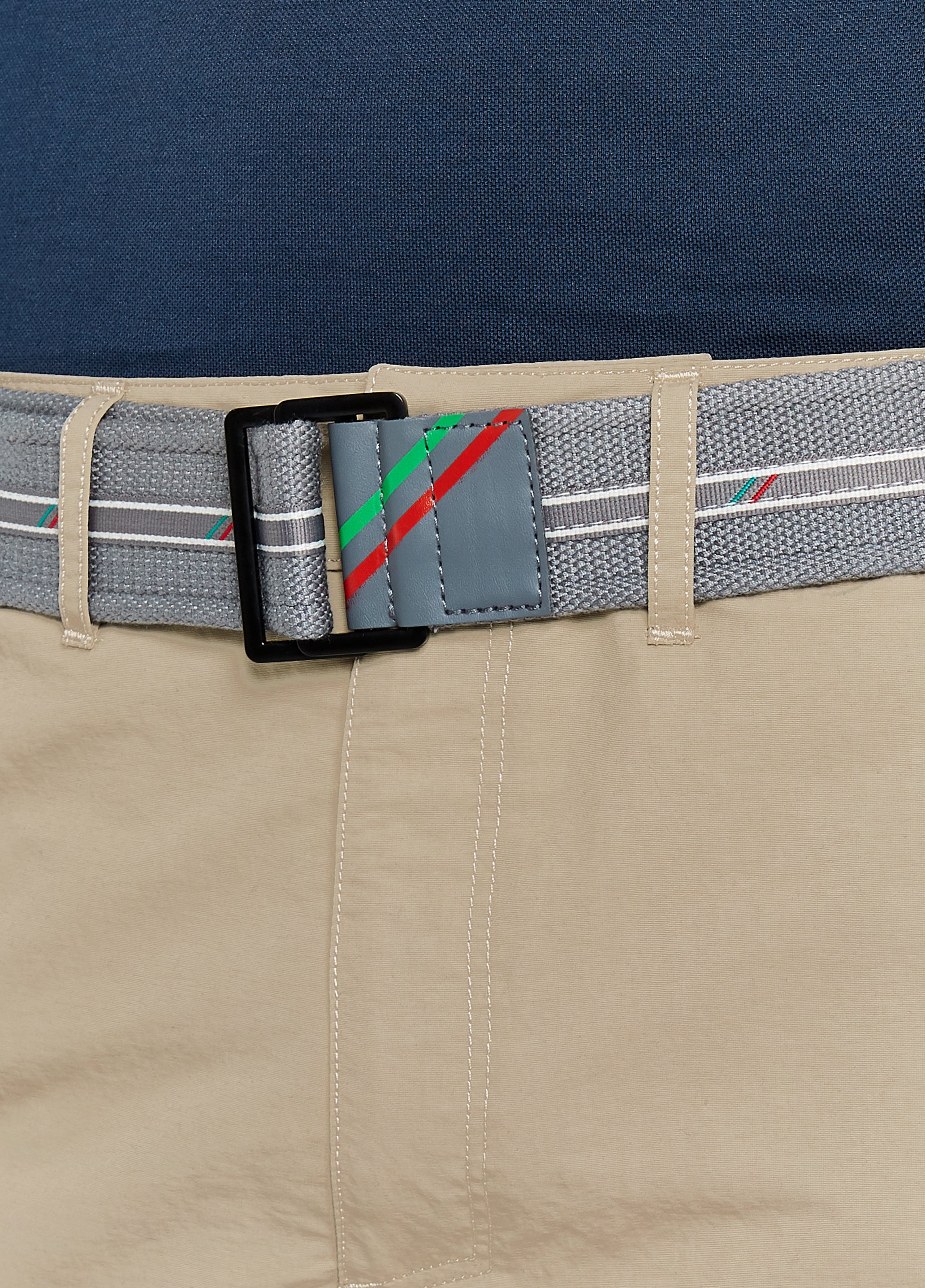 Cavallo Woven Belt - Platinum